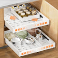Pull out Cabinet Organizer Expandable W(12"-20") and D(16"-22"), No