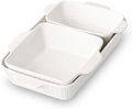 DOWAN Ceramic Casserole Dishes Set of 3 by DOWAN