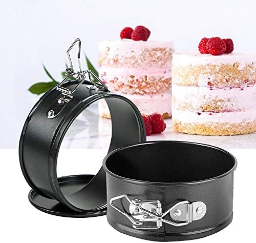Webake 4.3 Inch Mini Springform Pan Set of 2 Pieces Cheesecake Pans