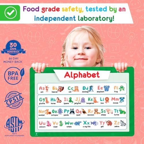 Simply Magic 5 Educational Placemats for Kids – Kids Placemats Non