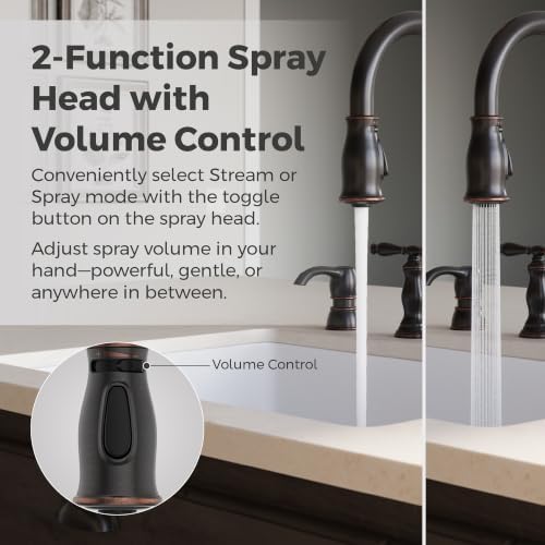Pfister Hanover Kitchen Faucet, Tuscan Bronze, F5314HNY