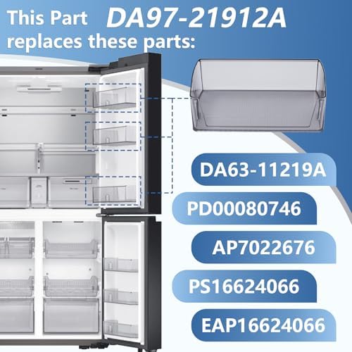 DA97-21912A DA63-11219A Refrigerator Door Shelf Bin Compatible with