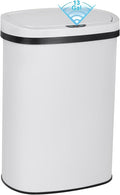 Bigacc 13 Gallon Touch Free Automatic Stainless Steel Trash Can Garbage Can by Bigacc