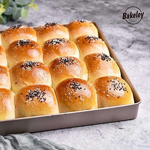 11x11 Inch Square Baking Pan Nonstick Carbon Steel Tray for Oven