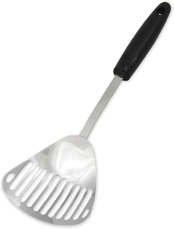 Chef Craft Select Slotted Sturdy Skimmer, 13 inch, Stainless Steel by ChefCraft