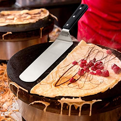 Anmarko Grill Spatula Set - Long Metal Spatula Spatula - Griddle