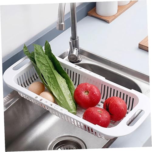 3 Piece Expandable Colander Basket Set, PP over Sink Strainers