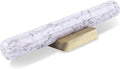 Flexzion French Rolling Pin, 12 Inch White Marble Rolling Pins by Flexzion
