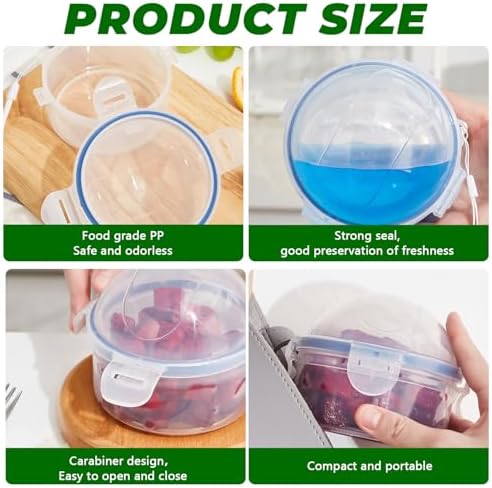 4 Pack Onion Storage Containers for Fridge