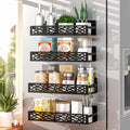 DTUQYX 4 Pack Magnetic Spice Rack for Refrigerator