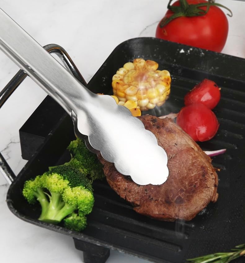 Kitchen Tongs Set, 3 PCS, 12, 9 & 7 Inch
