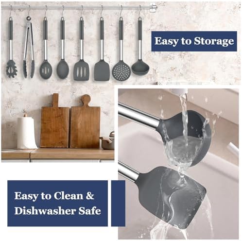 TeamFar Kitchen Utensils Set, 8-Piece