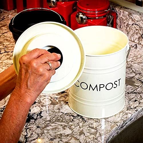 Kitchen Compost Bin, 0.8 Gallon
