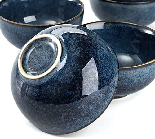 ZOOFOX Set of 8 Small Bowls, 10 Ounce Ceramic Bowls for Side Dishes