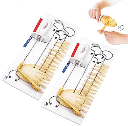 2 Set Tornado Spiral Potato Cutter