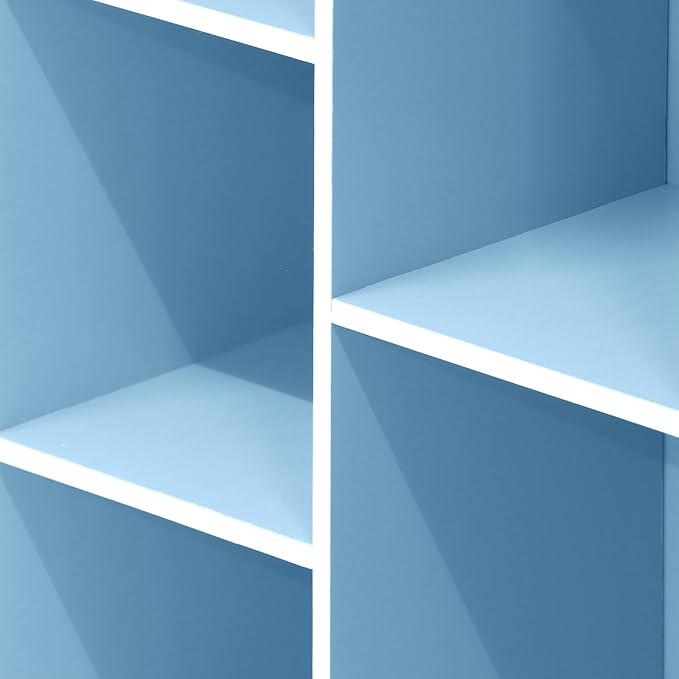 Furinno LUDER Book Shelf, 5-Cube Bookshelf, Reversible Bookcase, 9.4 x 19.5 x - Image 8