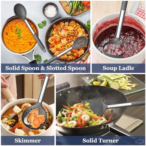 TeamFar Kitchen Utensils Set, 8-Piece
