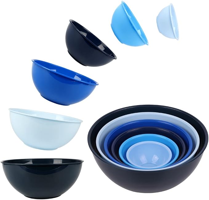BoxedHome BPA Free Plastic Round Mixing Bowl - Image 4