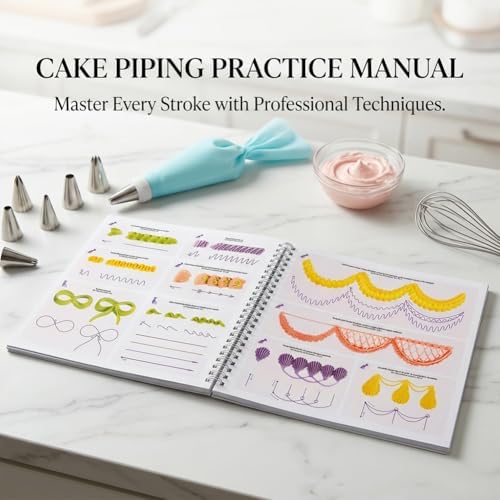 Cake Practice Decorating Board with Adjustable Stand Thickened