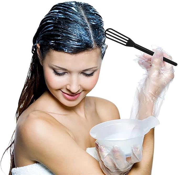 10 PCS Plastic Hair Coloring Mixer, Hair Color Whisks Dye Cream Mixer, Tint - Image 5