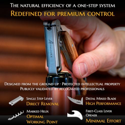 Corkscrew for Professionals FALCORK® 144 - Efficiency for Intensive