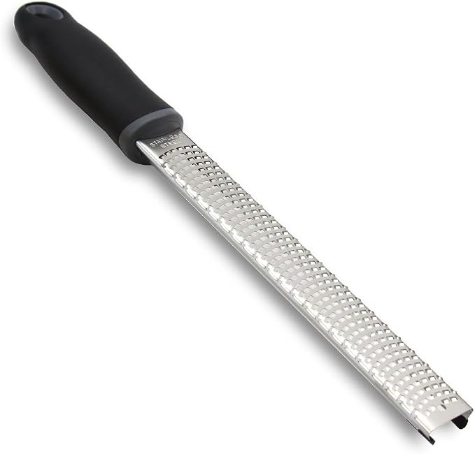 Lemon Zester, Stainless Steel Kitchen Cheese Grater, Plastic Cover Ergonomic - Image 2
