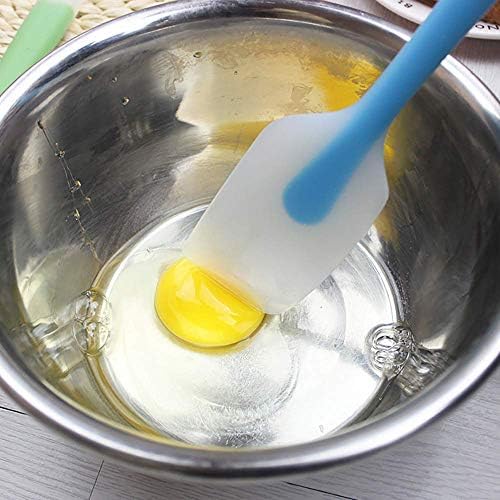 Silicone Spatulas Set of 4 - Heat Resistant Non-Stick Flexible Rubber