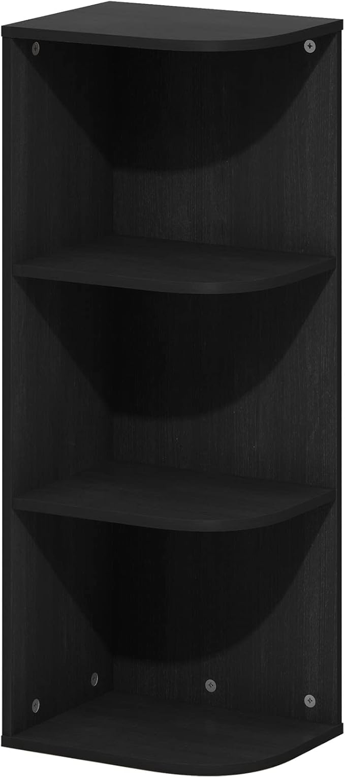 Furinno PASIR Book Shelf, 3-Tier Corner Bookshelf - Image 5
