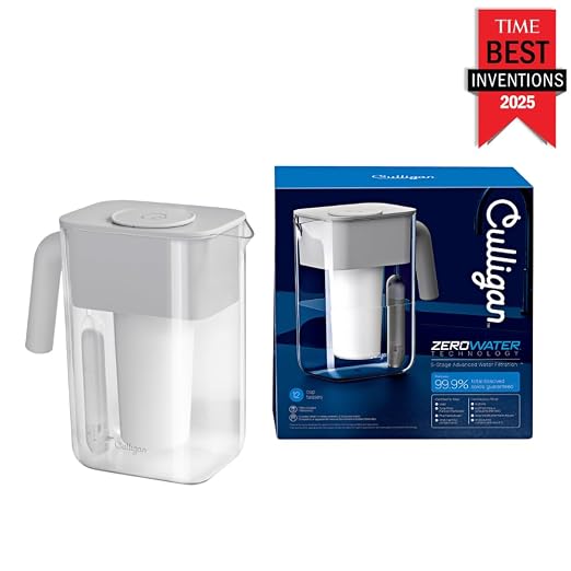 Culligan with ZeroWater Technology 12-Cup Water Filter Pitcher – Includes - Image 2