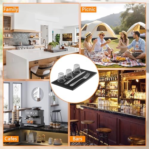 Ninsula Bar Mats, 6" x 12", 2 Pack