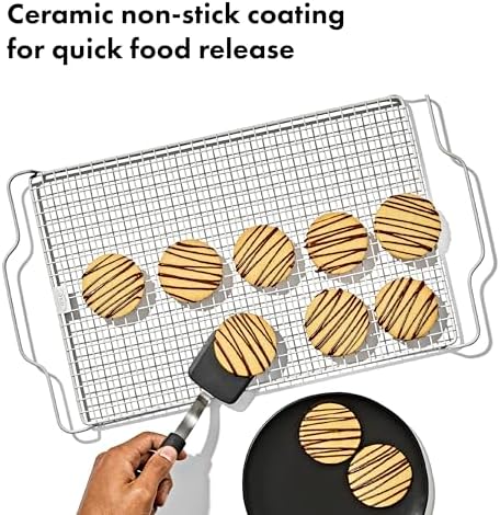 OXO Good Grips Non-Stick Pro Ceramic Coated Cooling and Baking Rack