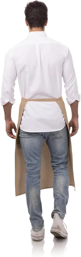 Chef Works Unisex Two Pocket Bistro Apron - Image 2