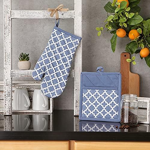 DII Lattice Basics Collection Kitchen Essentials, Oven Mitt &