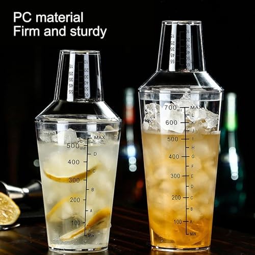 Plastic Cocktail Shaker, Clear Plastic Cocktail Shaker Bottle Drink