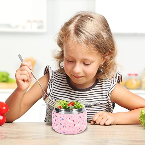 Charcy 9oz Kids Stainless Steel Insulated Food Jar, Wide Mouth