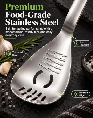 5-in-1 Multifunctional Stainless Steel Spoon, Kitchen Cooking Tool