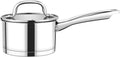 P&P CHEF 1 Quart Saucepan with Lid Set, Stainless Steel Small Cooking Pot by PPCHEF