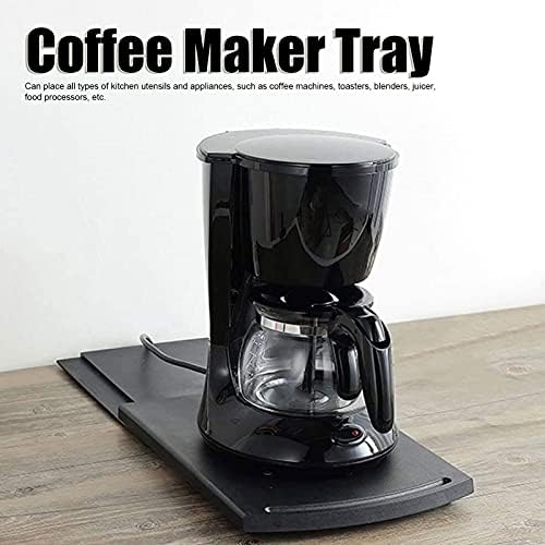 Sliding Tray Mat for Coffee Maker and Toaster