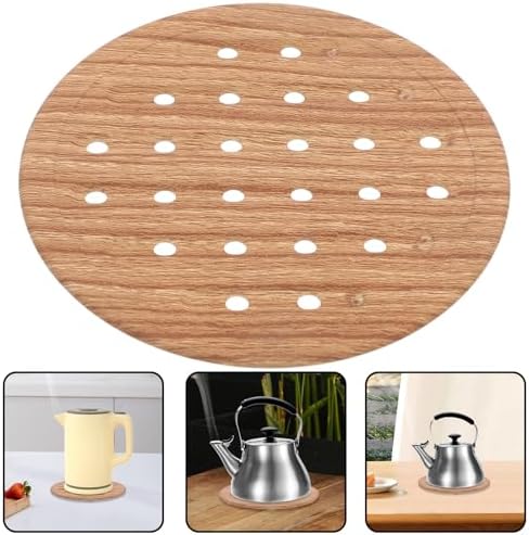 Kettle Heat Resistant Pad, Non Slip PU Trivet for Pots and Mugs