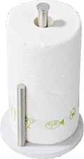 Brushed Nickel Paper Towel Holder, Stainless Steel Paper Towel Holder by KUUBTH