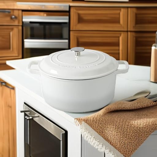 EDGING CASTING Enameled Cast Iron Dutch Oven Pot - Image 5