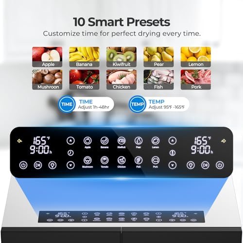 OSTBA Food Dehydrator, 20 Trays, 1300W