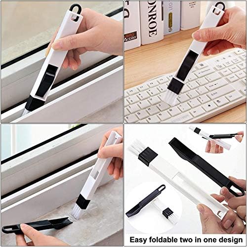 Crevice Cleaning Brush Set, Hard Bristle Grout Scrub Brushes, 5Pcs