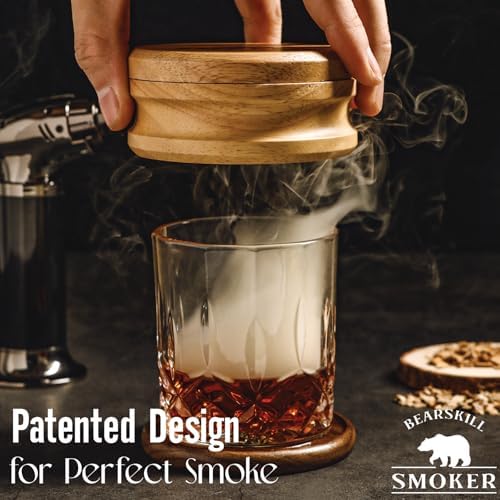 Whiskey Smoker Kit with Torch - 6 Natural Wood Chips Flavors, 2