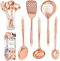 Styled Settings Copper Kitchen Utensils Set, 5-Piece