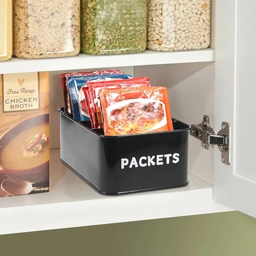 BSTKEY Seasoning Packet Organizer, Food Storage Organizer with Divided