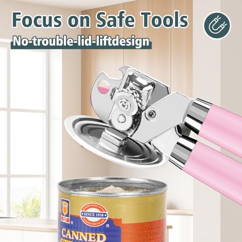 Multifunctional Heavy Duty Can Opener Manual Smooth Edge Can Opener
