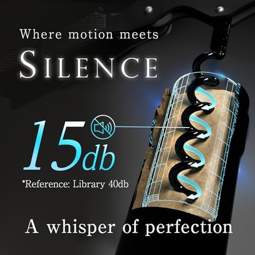 LUSCIOUZ Zero Resistance THE HELIX Corkscrew Silent Wine Bottle Opener