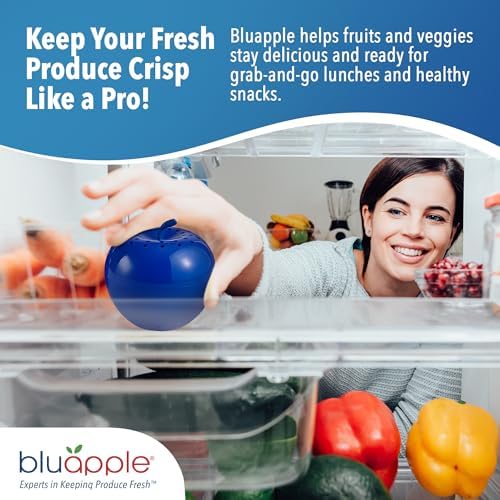 Bluapple Produce Saver for Refrigerator, 2-Pack