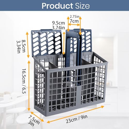 Dishwasher Cutlery Basket (9 x 3 x 10.3 inches) Fit For samsung